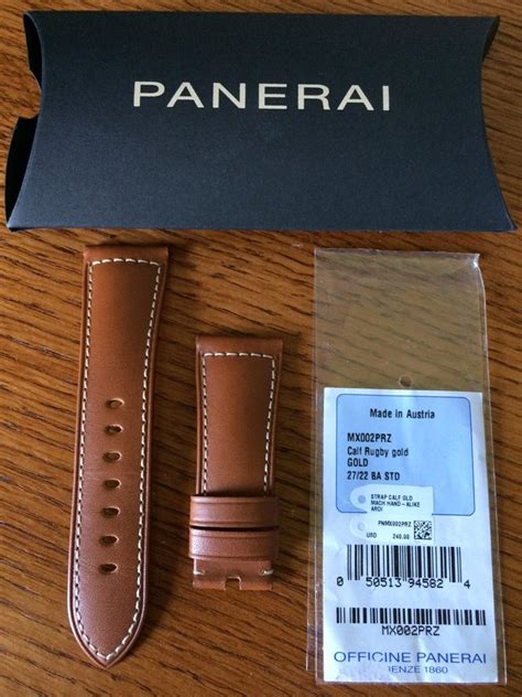 panerai 22mm strap|aftermarket Panerai watch straps.